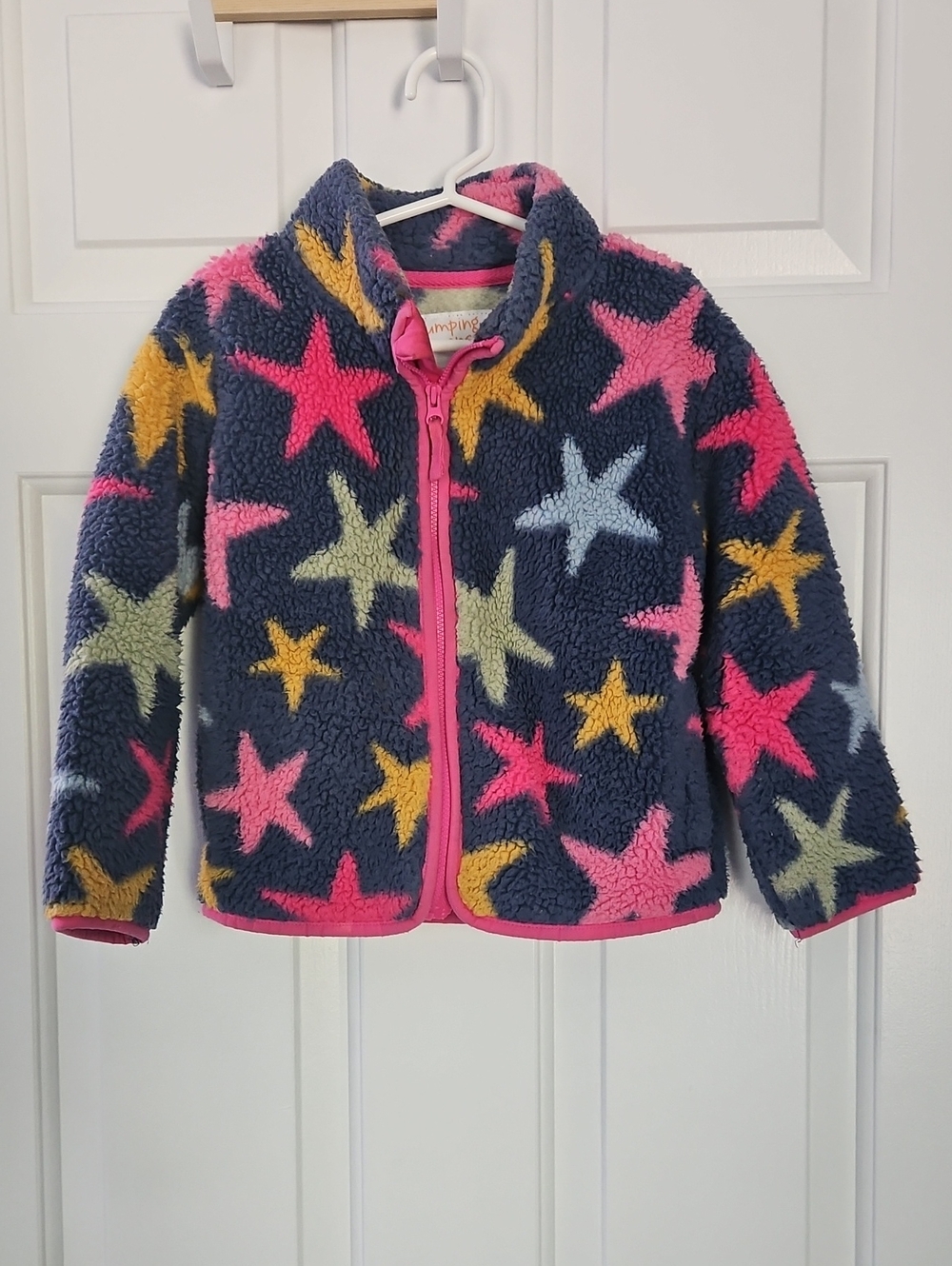 jumping beans Fleece Jacket - Star Print